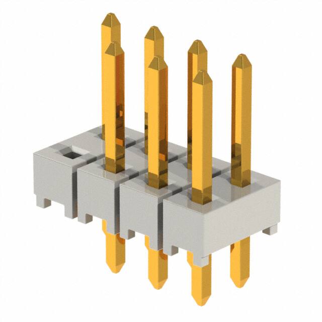HTSW-104-07-G-D-008 CONN HEADER VERT 8POS 2.54MM