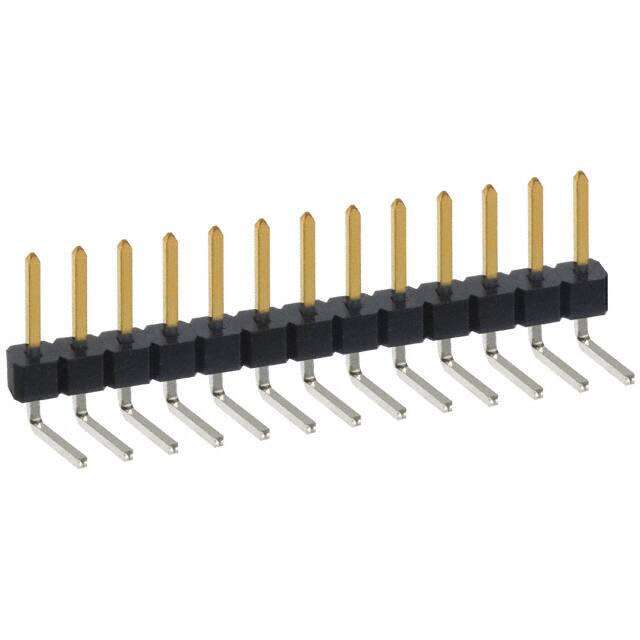 PBC13SBCN CONN HEADER R/A 13POS 2.54MM
