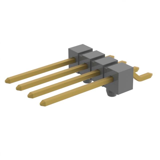 TSM-104-03-G-SH-A CONN HEADER SMD R/A 4POS 2.54MM