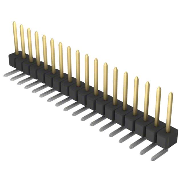 PBC18SGAN CONN HEADER R/A 18POS 2.54MM