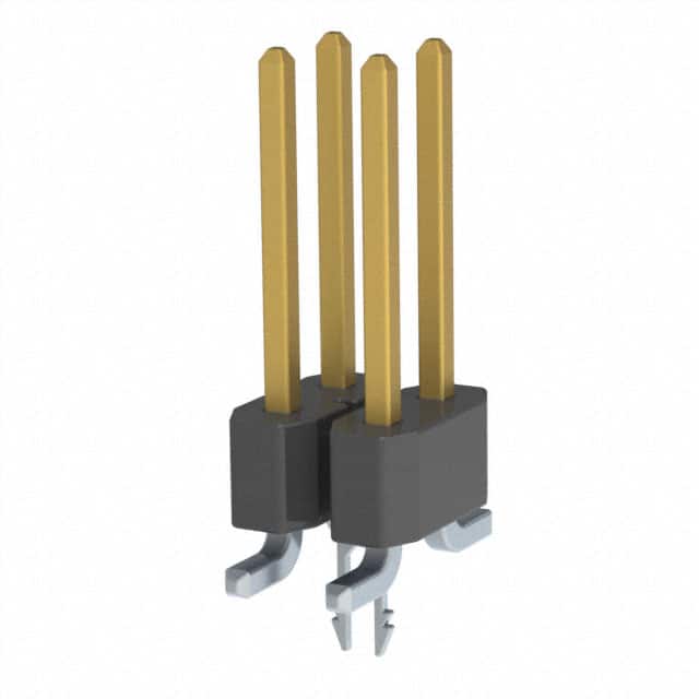 TSM-102-02-S-DV-LC CONN HEADER SMD 4POS 2.54MM