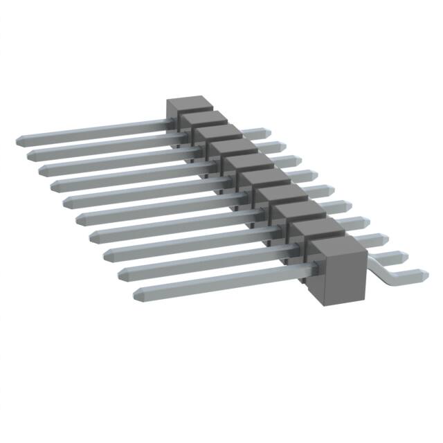 TSM-110-03-T-SH-P CONN HEADER SMD R/A 10POS 2.54MM