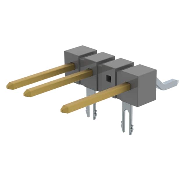 TSM-104-02-S-SH-LC-002 CONN HEADER SMD R/A 4POS 2.54MM