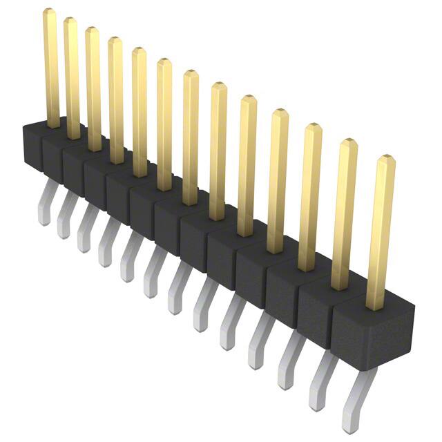 GBC13SGSN-M89 CONN HEADER SMD R/A 13POS 2.54MM