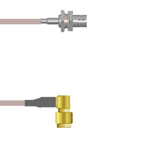 Q-040340005002M CBL ASY BNC-SMA J TO P RG316 2M