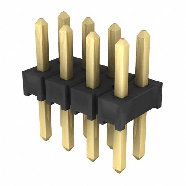 TMM-104-01-G-D CONN HEADER VERT 8POS 2MM