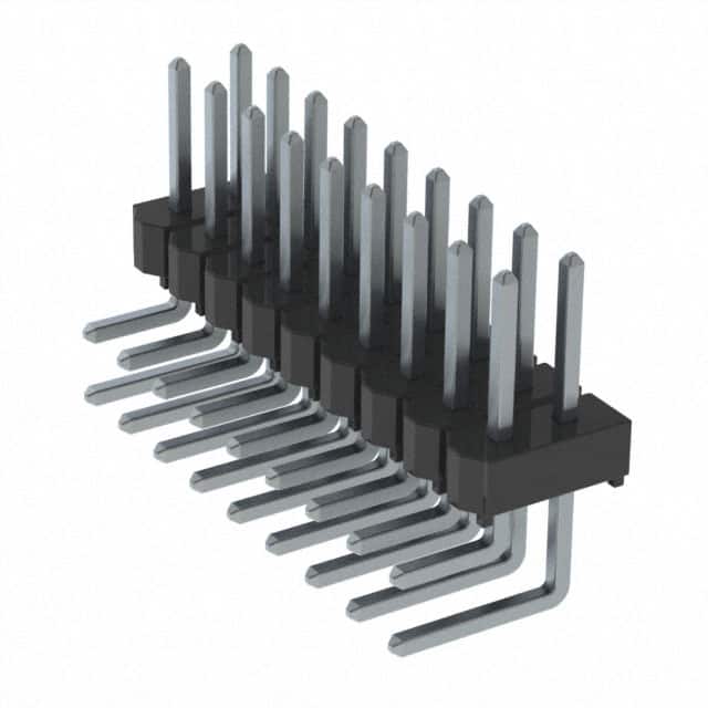 HTSW-109-08-T-D-RA CONN HEADER R/A 18POS 2.54MM