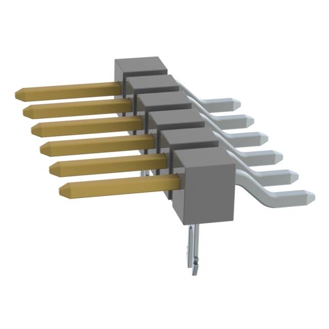 TSM-106-01-F-SH-LC CONN HEADER SMD R/A 6POS 2.54MM