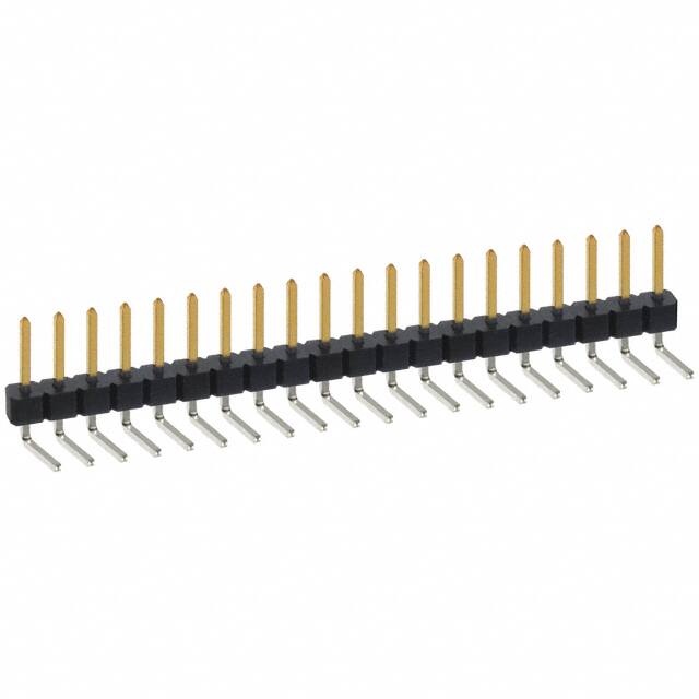 PBC20SBBN CONN HEADER R/A 20POS 2.54MM