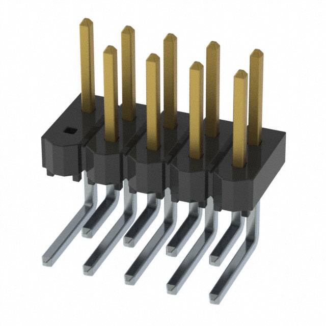 HTSW-105-08-L-D-RA-001 CONN HEADER R/A 10POS 2.54MM