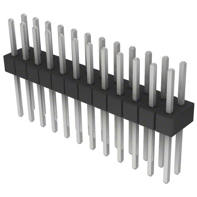 PEC12DACN CONN HEADER VERT 24POS 2.54MM
