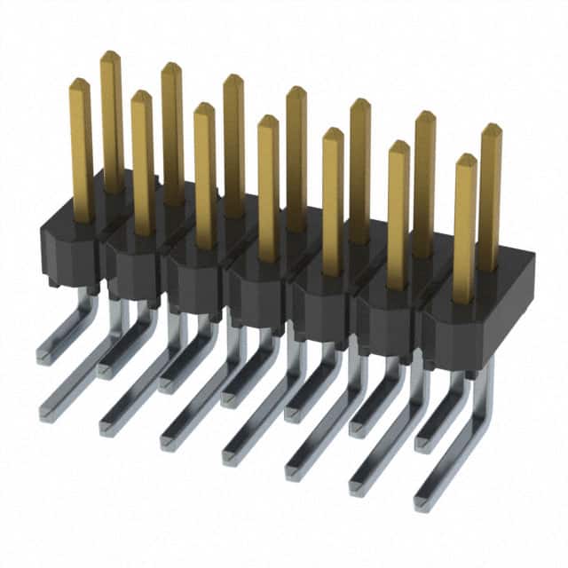HTSW-107-08-F-D-RA CONN HEADER R/A 14POS 2.54MM