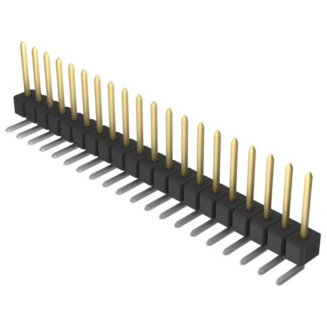 PBC20SGAN CONN HEADER R/A 20POS 2.54MM