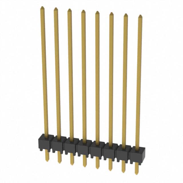 HTSW-108-20-G-S CONN HEADER VERT 8POS 2.54MM