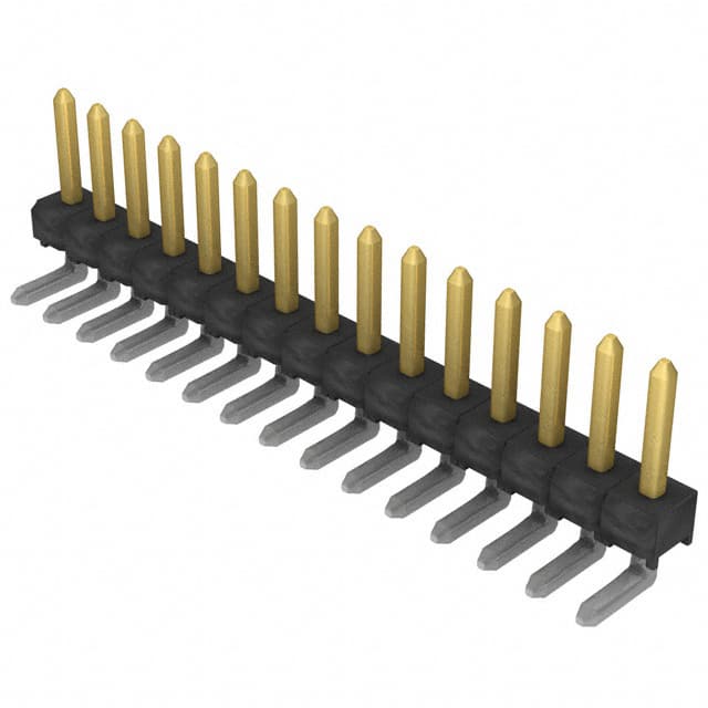 TSW-115-08-L-S-RA CONN HEADER R/A 15POS 2.54MM