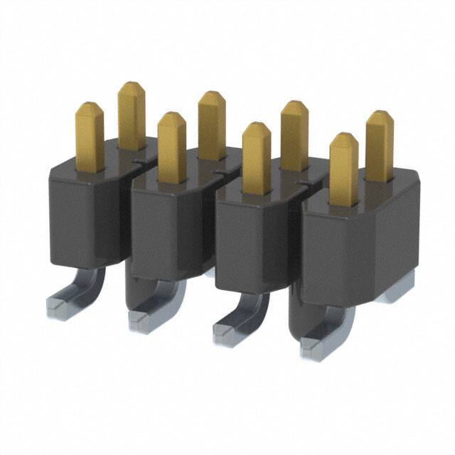 TSM-104-05-F-DV-A CONN HEADER SMD 8POS 2.54MM