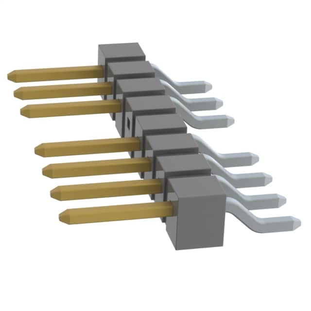 TSM-108-01-L-SH-005 CONN HEADER SMD R/A 8POS 2.54MM