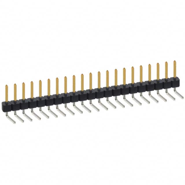 PBC21SBBN CONN HEADER R/A 21POS 2.54MM