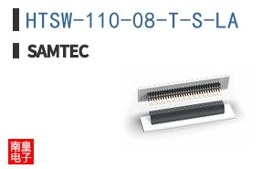 HTSW-110-08-T-S-LA The Samtec Inc. HTSW-110-08-T-S-LA is a high-temperature PCB header with 10 positions and a 2.54mm pitch. It features through-hole mounting and a solder termination style.