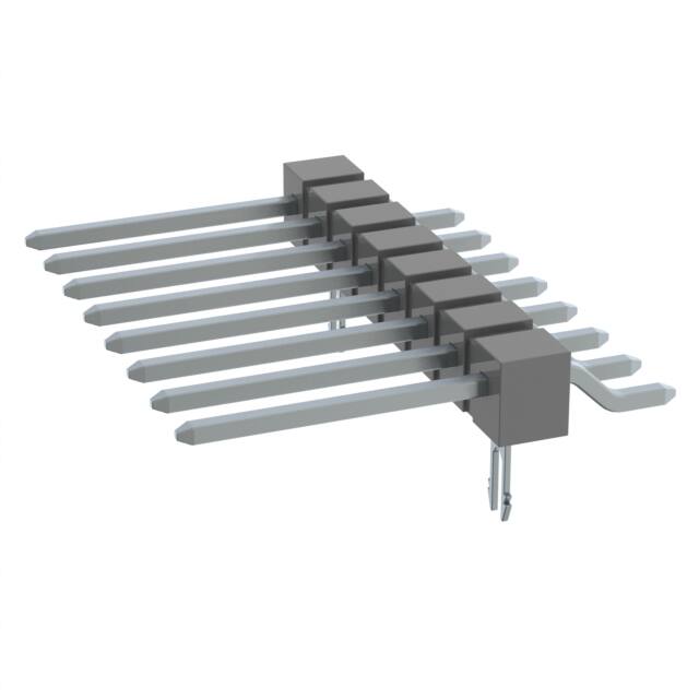 TSM-108-03-T-SH-LC CONN HEADER SMD R/A 8POS 2.54MM