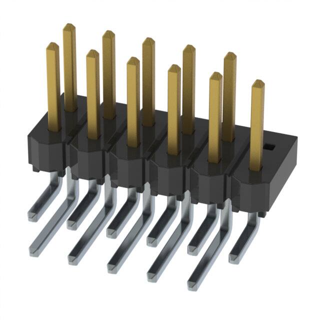 HTSW-106-08-F-D-RA-012 CONN HEADER R/A 12POS 2.54MM
