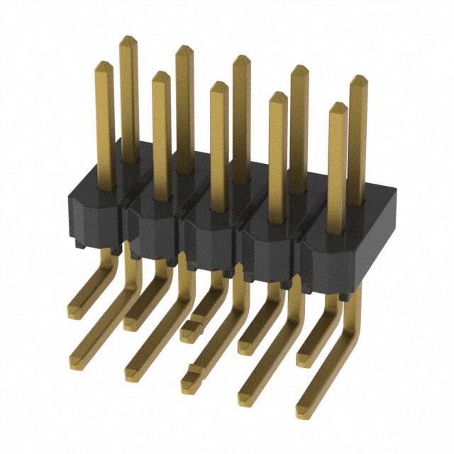 HTSW-105-08-G-D-LA CONN HEADER R/A 10POS 2.54MM