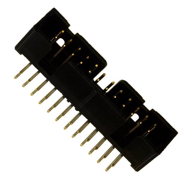D2524-5002-AR CONN HEADER R/A 24POS 2.54MM