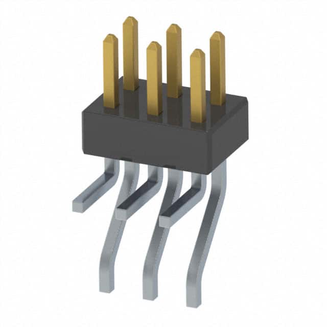 MMT-103-01-L-MT-TR CONN HEADER SMD R/A 6POS 2MM