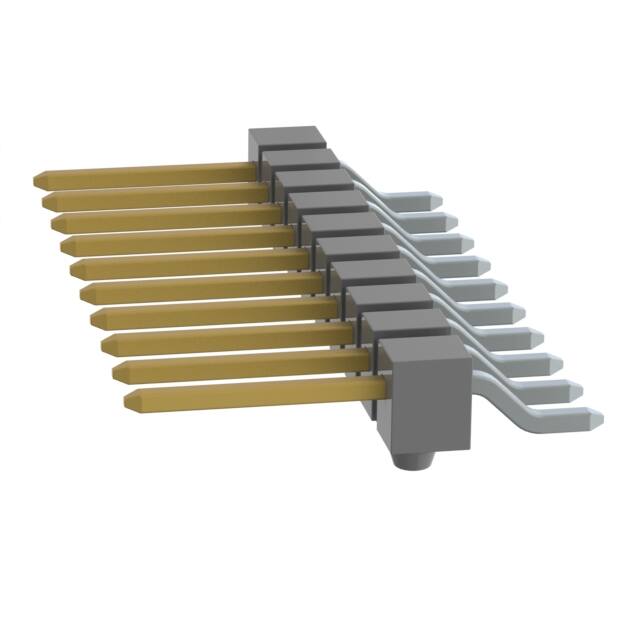 TSM-110-02-F-SH-A-K-TR CONN HEADER SMD R/A 10POS 2.54MM
