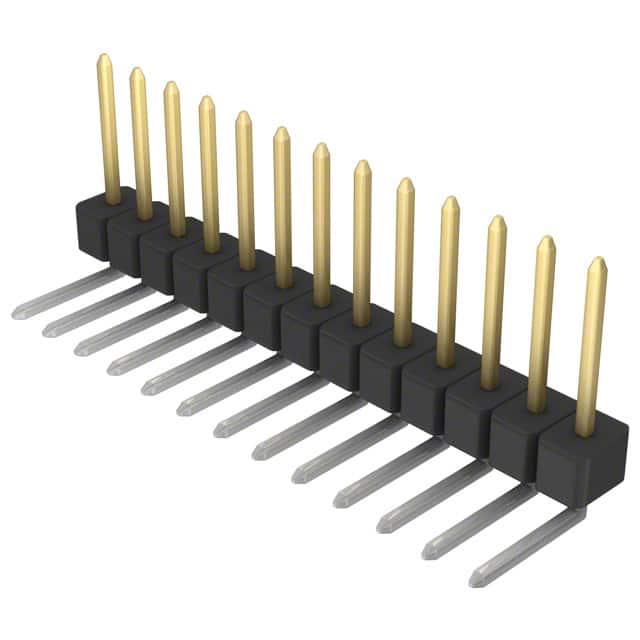 PBC13SGBN CONN HEADER R/A 13POS 2.54MM