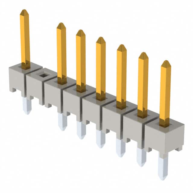 HTSW-108-07-S-S-007 CONN HEADER VERT 8POS 2.54MM