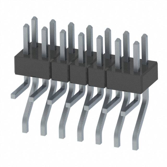 MMT-107-01-T-MT-TR CONN HEADER SMD R/A 14POS 2MM