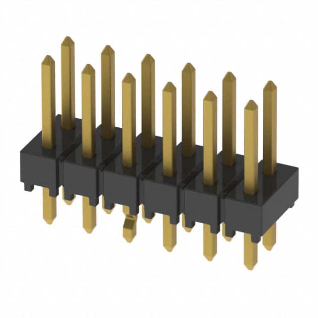 HTSW-106-07-G-D-LL CONN HEADER VERT 12POS 2.54MM