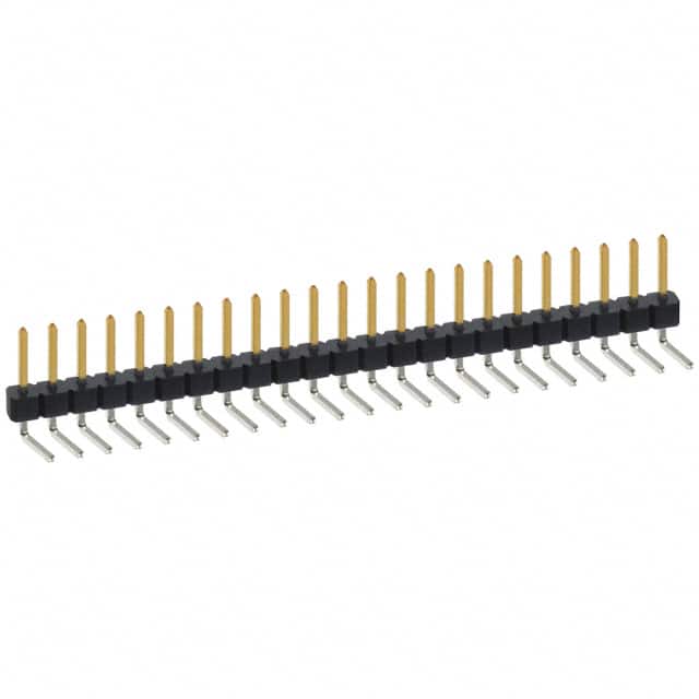 PBC23SBBN CONN HEADER R/A 23POS 2.54MM