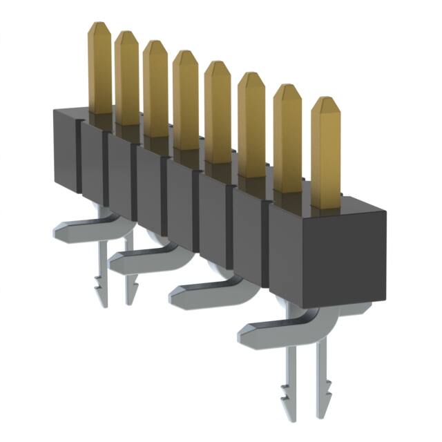 TSM-108-04-L-SV-LC CONN HEADER SMD 8POS 2.54MM