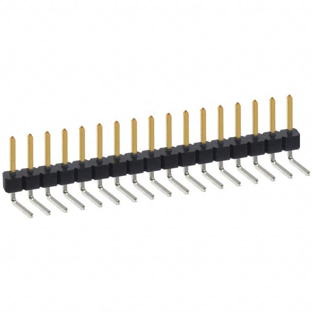 PBC17SBCN CONN HEADER R/A 17POS 2.54MM