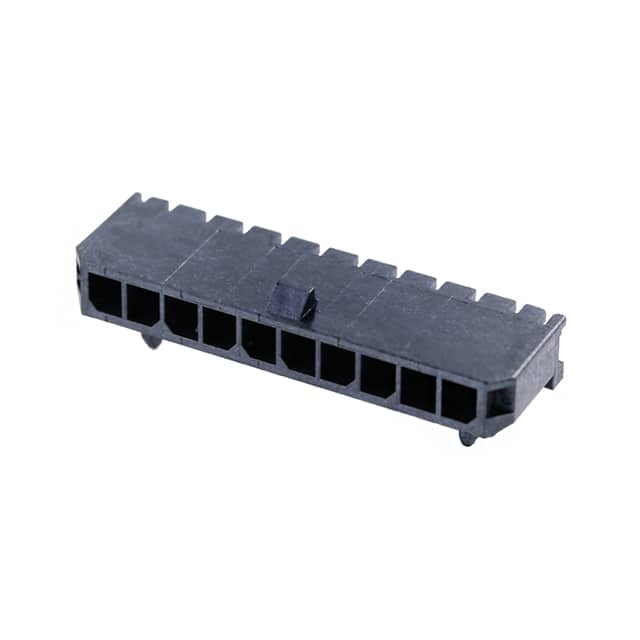 0436501002 CONN HEADER R/A 10POS 3MM