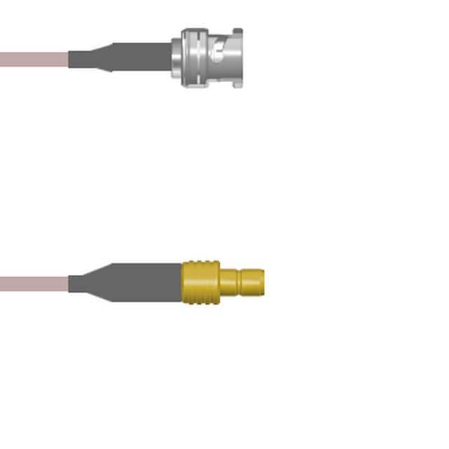 Q-0K03N000R018i CBL ASSY BNC-SMB RG316 DB 18"
