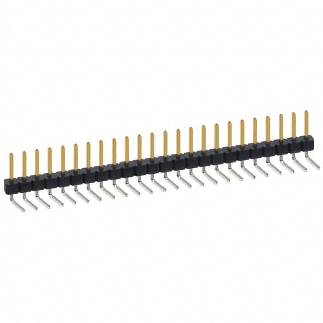 PBC24SBBN CONN HEADER R/A 24POS 2.54MM