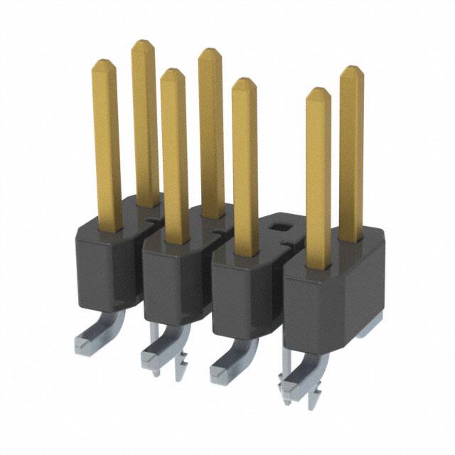 TSM-104-01-L-DV-LC-004-P CONN HEADER SMD 8POS 2.54MM