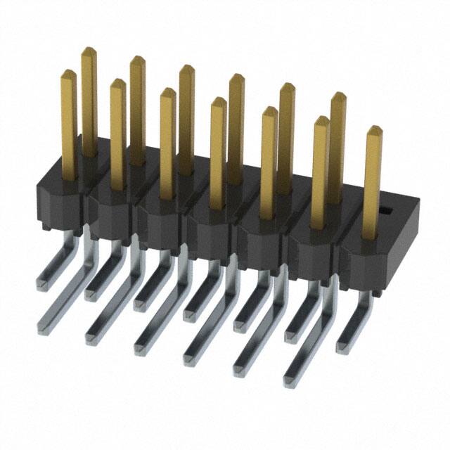 HTSW-107-08-F-D-RA-014 CONN HEADER R/A 14POS 2.54MM