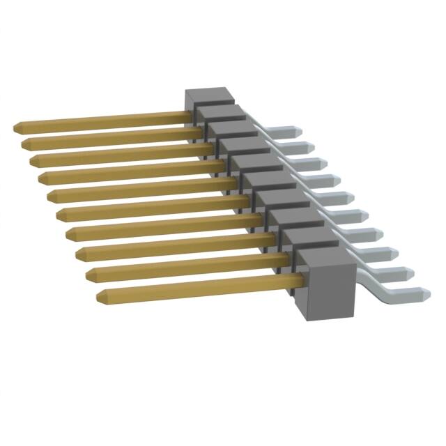 TSM-110-03-L-SH-P-TR CONN HEADER SMD R/A 10POS 2.54MM