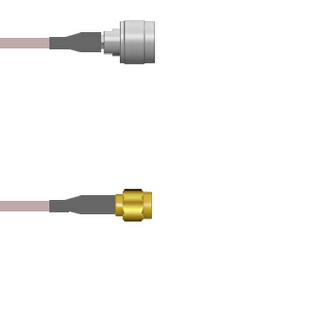 Q-2M03C000R018i CBL ASSY SMA-N PLUG RG316 DB 18"