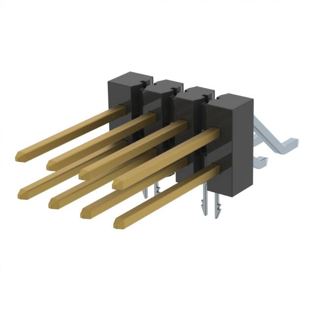 TSM-104-03-L-DH-LC CONN HEADER SMD R/A 8POS 2.54MM