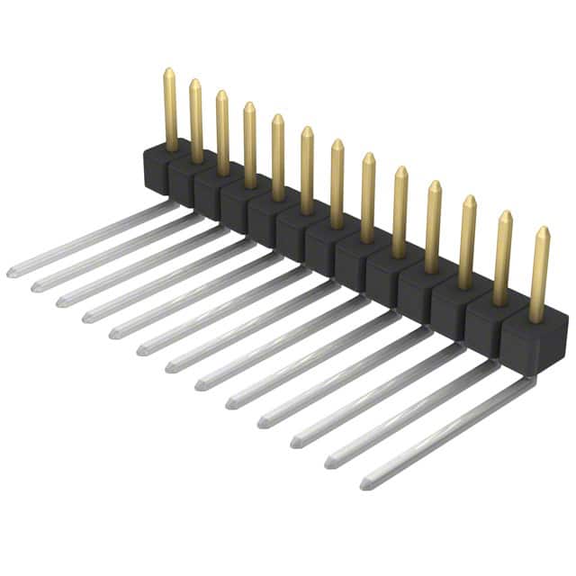 PBC13SBEN CONN HEADER R/A 13POS 2.54MM