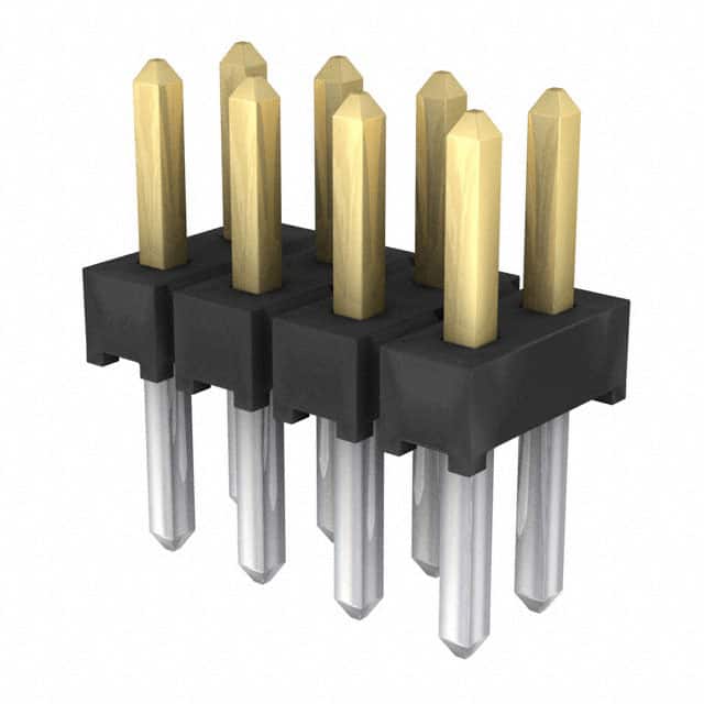 TMM-104-01-S-D CONN HEADER VERT 8POS 2MM