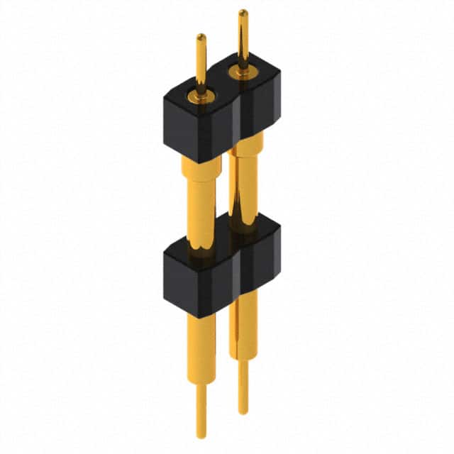 BBD-101-G-G CONN HEADER VERT 2POS