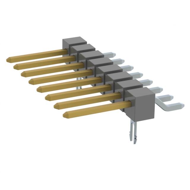 TSM-108-02-L-SH-LC CONN HEADER SMD R/A 8POS 2.54MM