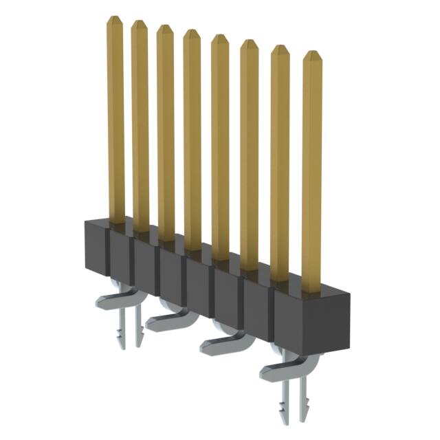 TSM-108-03-L-SV-LC CONN HEADER SMD 8POS 2.54MM