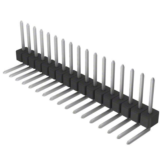 PEC17SGBN CONN HEADER R/A 17POS 2.54MM